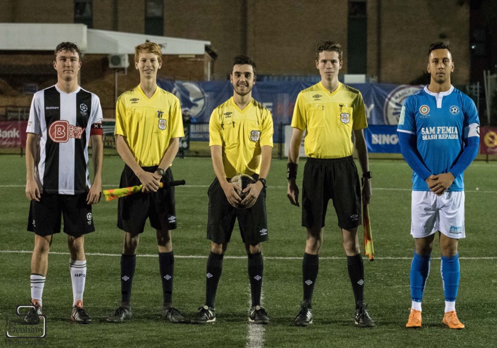 REFEREES DEBUT NEW UNIFORM Manly Warringah Football Association
