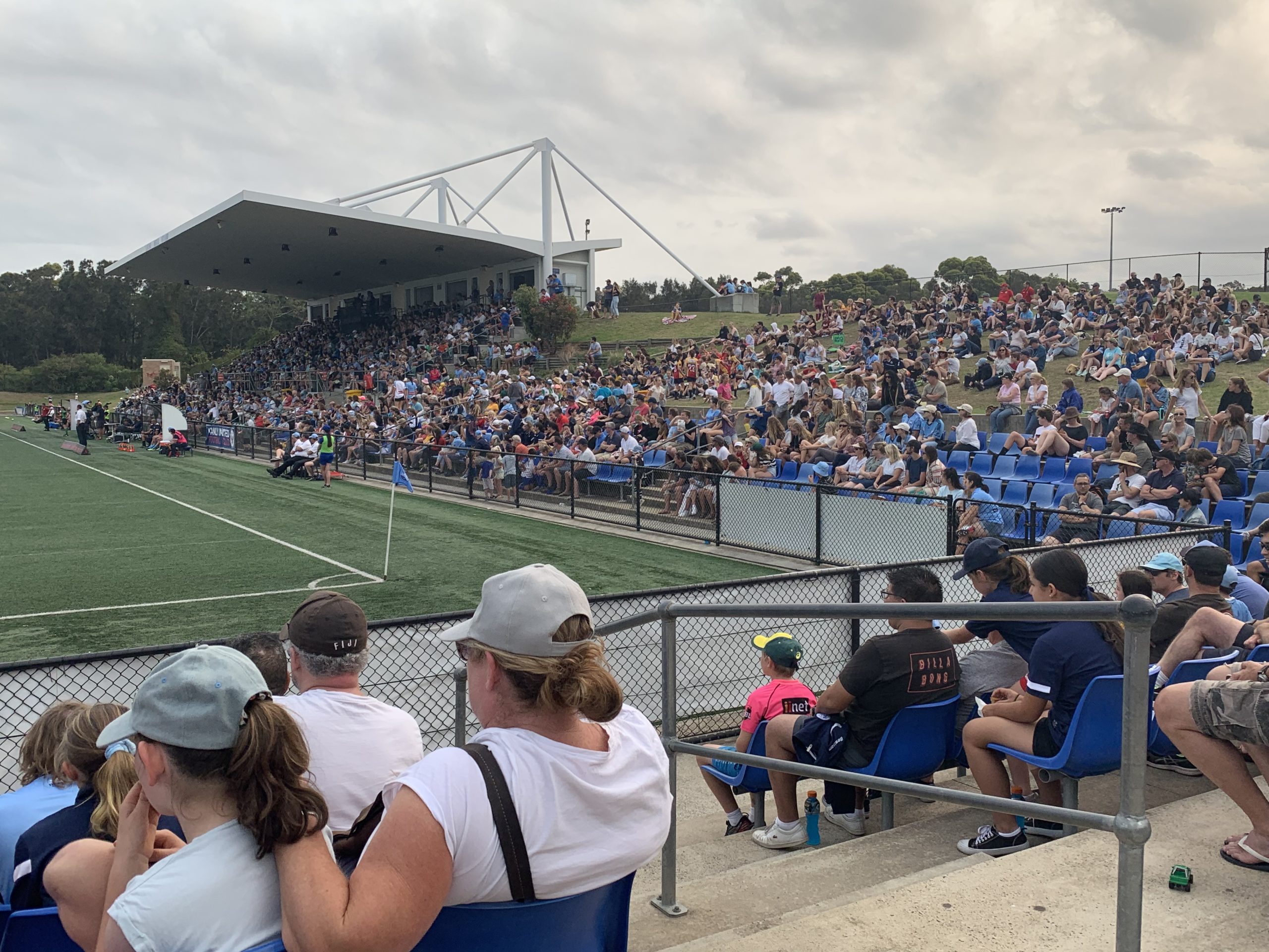 W-League view from amenities building