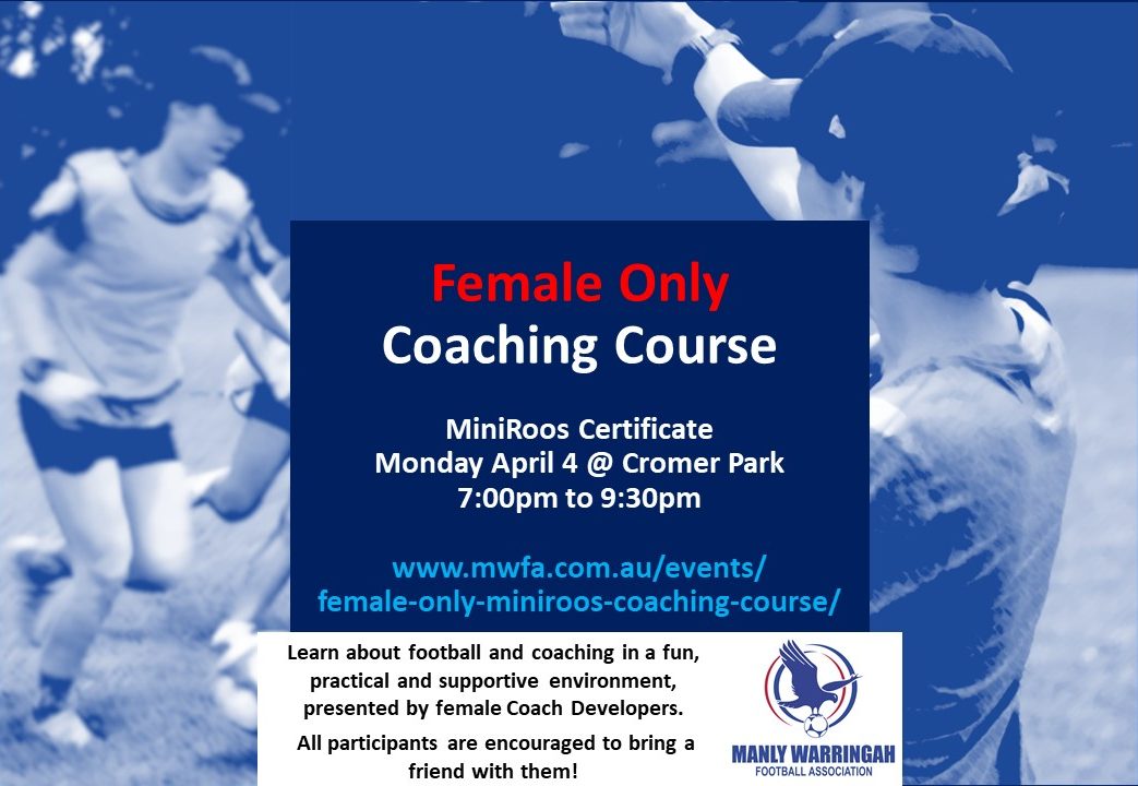 Female Only Course Flyer 2022