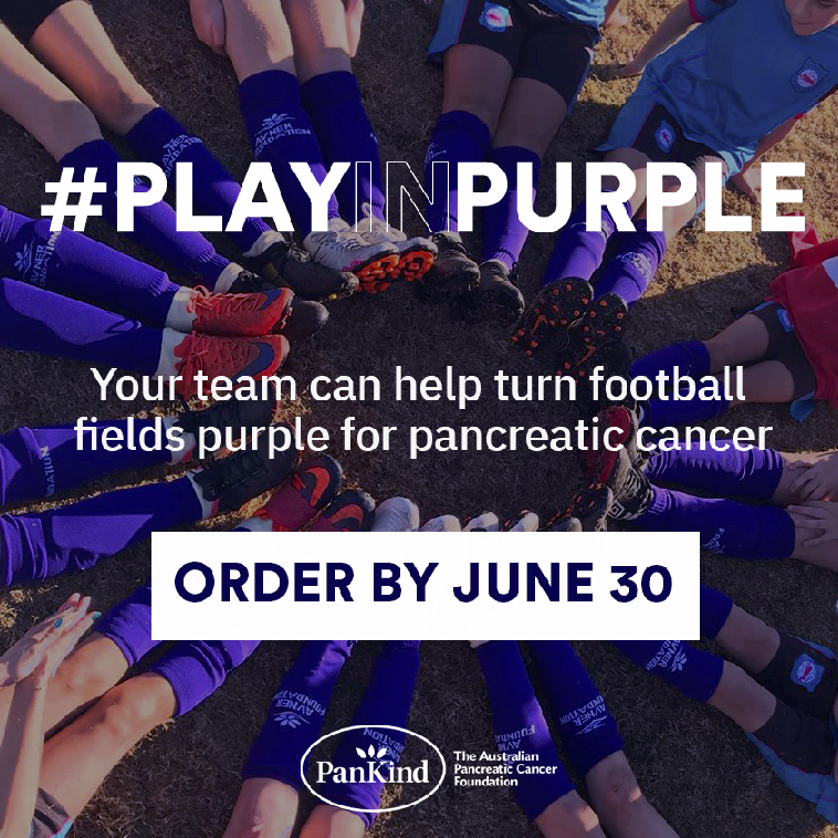 Manly Warringah Football Association is proud to be supporting #PlayinPurple 2023, the nationwide campaign that transforms football fields across Australia into a sea of purple, raising much needed awareness for pancreatic cancer.