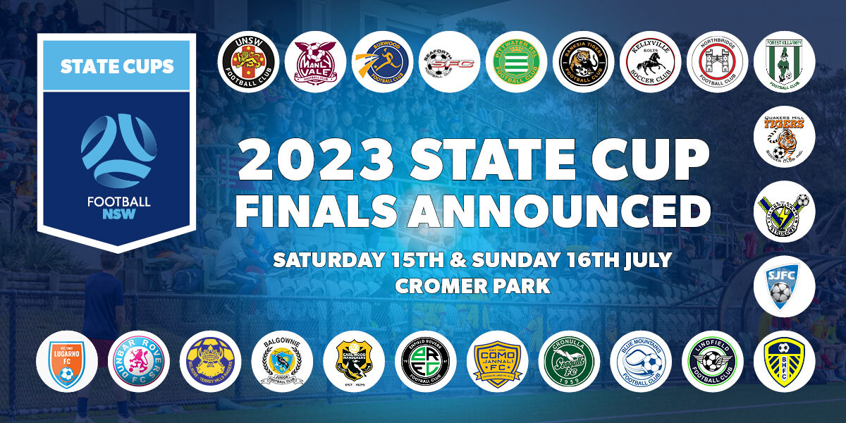 Cromer Park, home to the Manly Warringah Football Association, is set to host the 2023 Football NSW State Cup Finals across two massive days of quality community football on Saturday 15th of July and Sunday 16th.