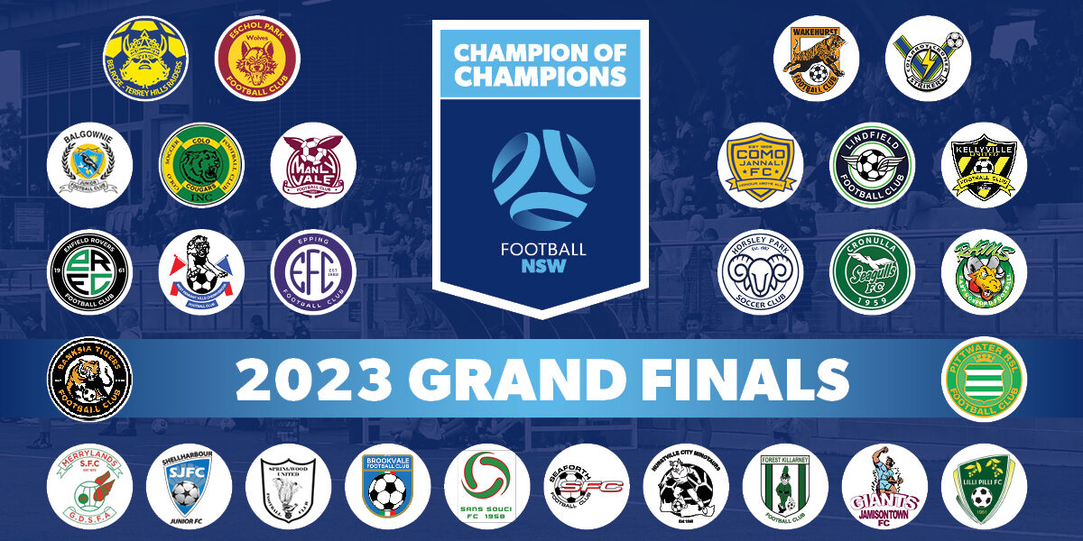 Football NSW is set to host the 53rd Champion of Champions Finals this Sunday at Valentine Sports Park. Image courtesy Football NSW