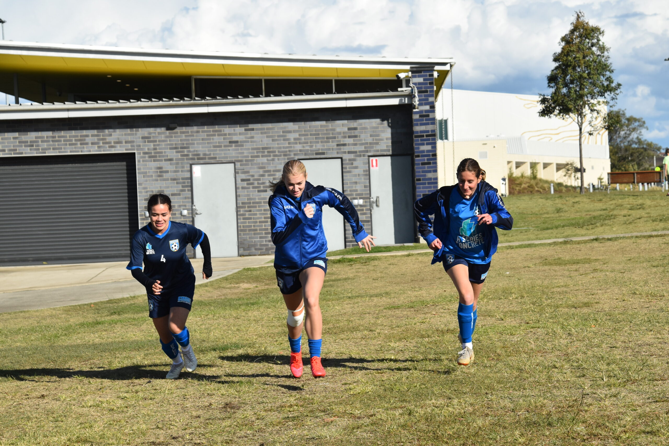 Brookvale's Women's Premier League team are participating in the Run Before The Sun challenge. This event raises money for the Harry Perkins Institute of Medical Research, helping them find answers to some of the world's deadliest diseases. Photo supplied.