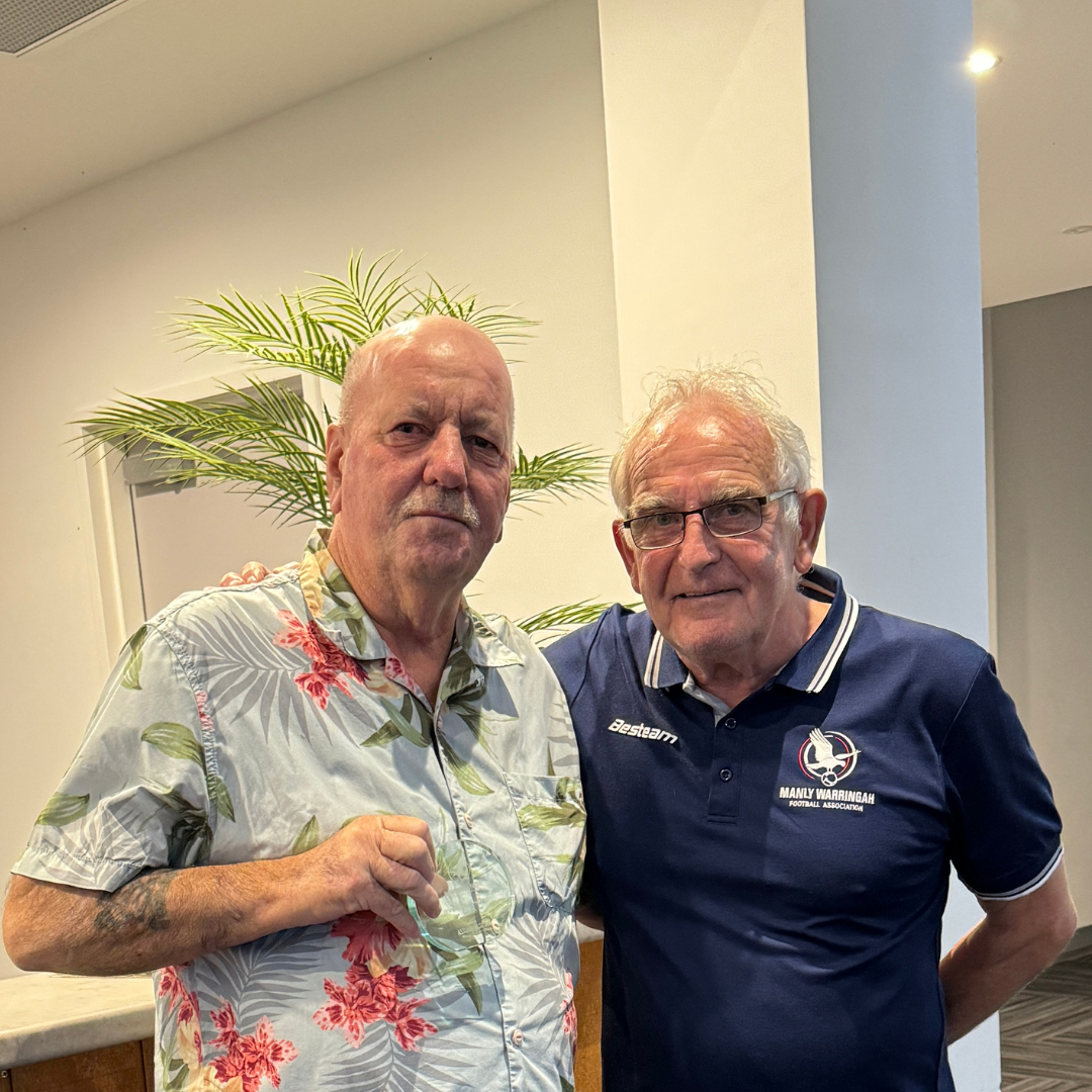 For his service to Manly Vale Football Club and MWFA competitions, Joe Scaramuzza has been given the MWFA Meritorious Service Award.
